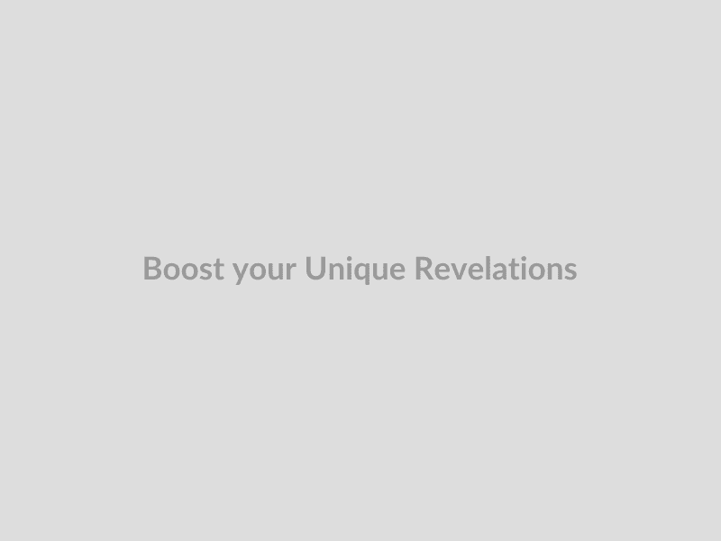 Boost your Unique Revelations